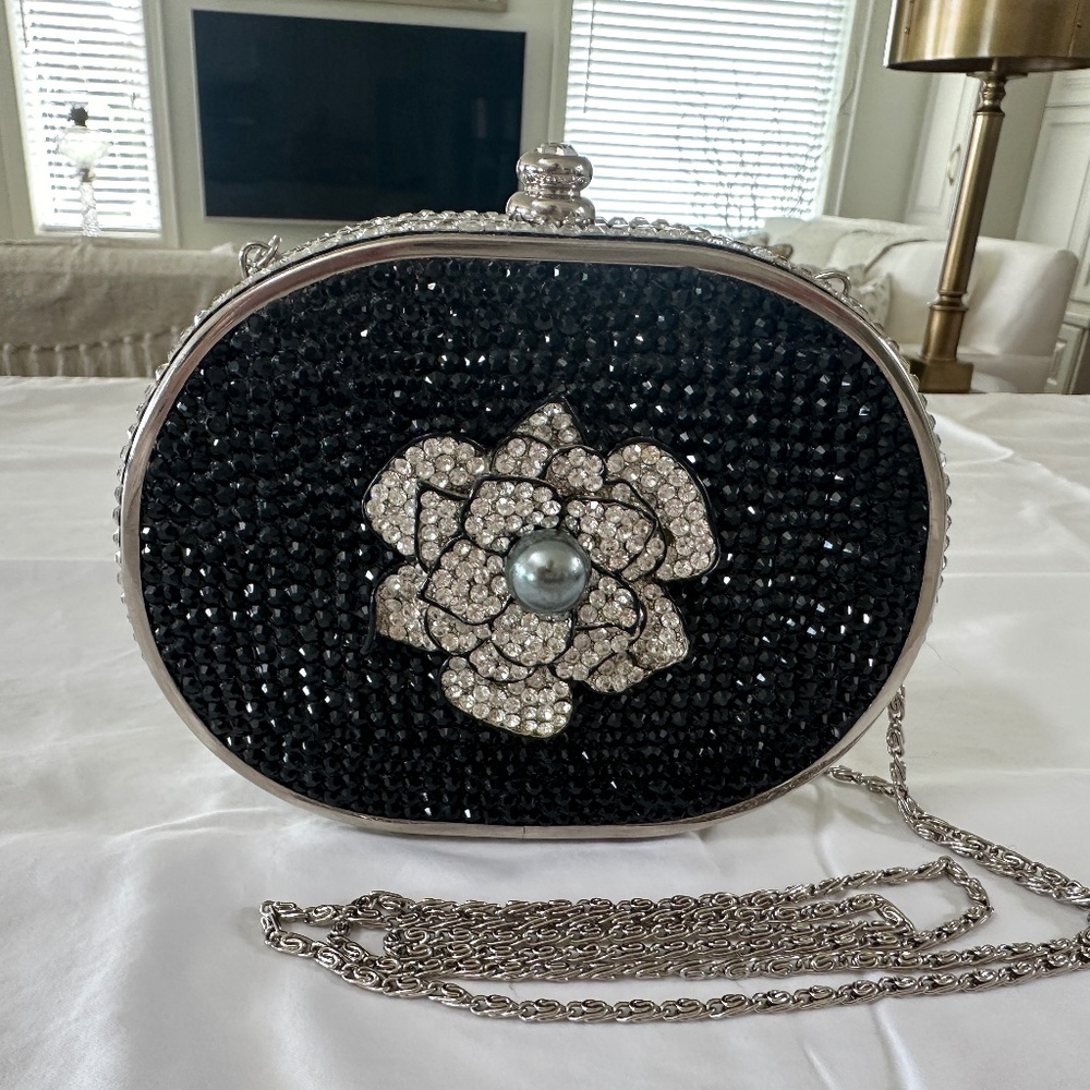 Minaudiere Bag Crystal Purse by Syglinde Rose HIGH QUALITY New